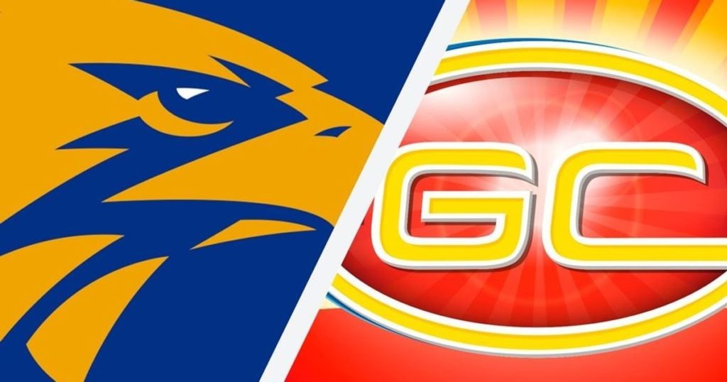 AFL West Coast Eagles vs Gold Coast Suns
